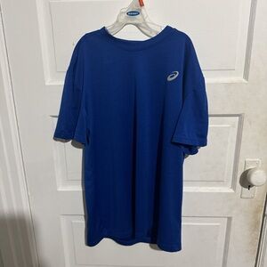 Asics Blue Athletic T-Shirt
